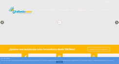 Desktop Screenshot of albedosolar.com